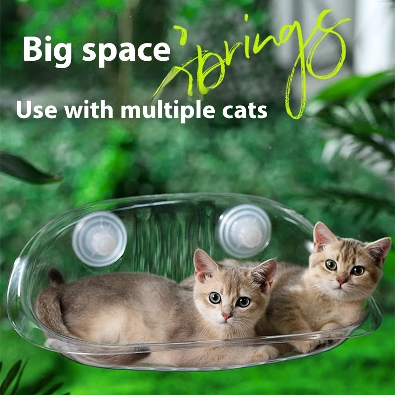 Cadre universel d'escalade de chat Fenêtre de chat Super Lit suspendu Swing Balcon côté lit Sle verre