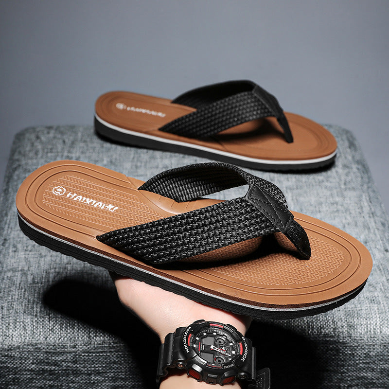 Antidérapant Homme résistant à l'usure Outdoor Casual Flip-flops pour la plage