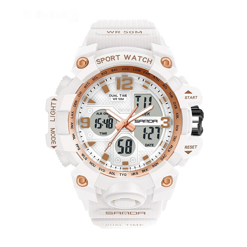 Électronique Jeunes Étudiant Mode Tendance Cool Montre pour hommes