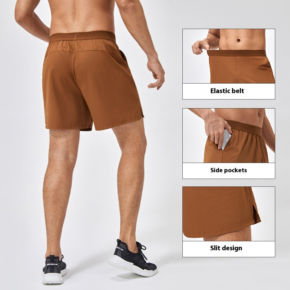 Short d'entraînement d'été pour hommes Nylon Respirant Séchage rapide