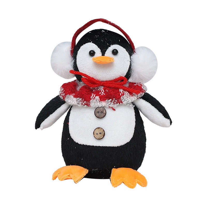 Décorations de Noël Penguin Petite poupée