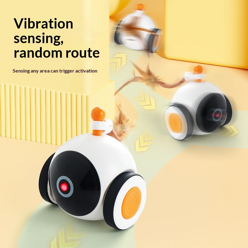 Smart Cat Toy Space Magic Wheel - Automatic Interactive Ball