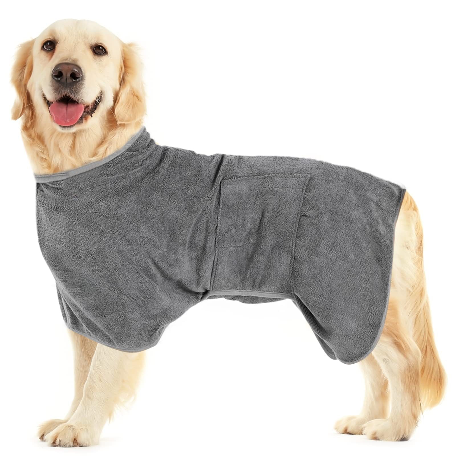 Serviette de bain de chat Robe de chien