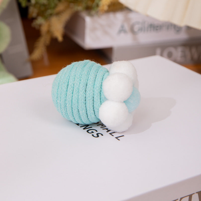 Corde de coton de fleur de chat pour auto-abusementparfect pour les dents et griffes