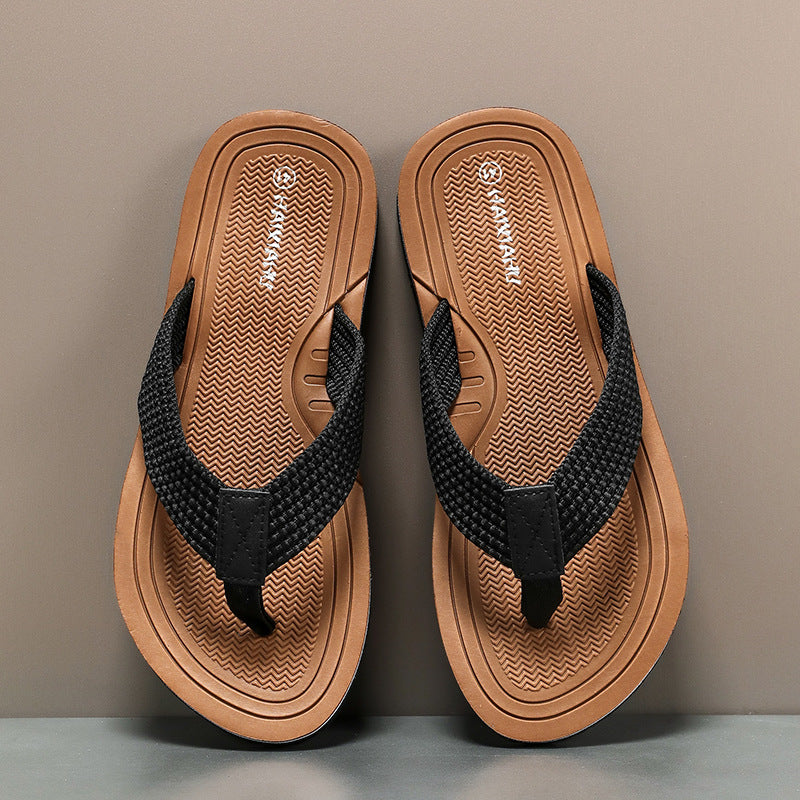 Antidérapant Homme résistant à l'usure Outdoor Casual Flip-flops pour la plage