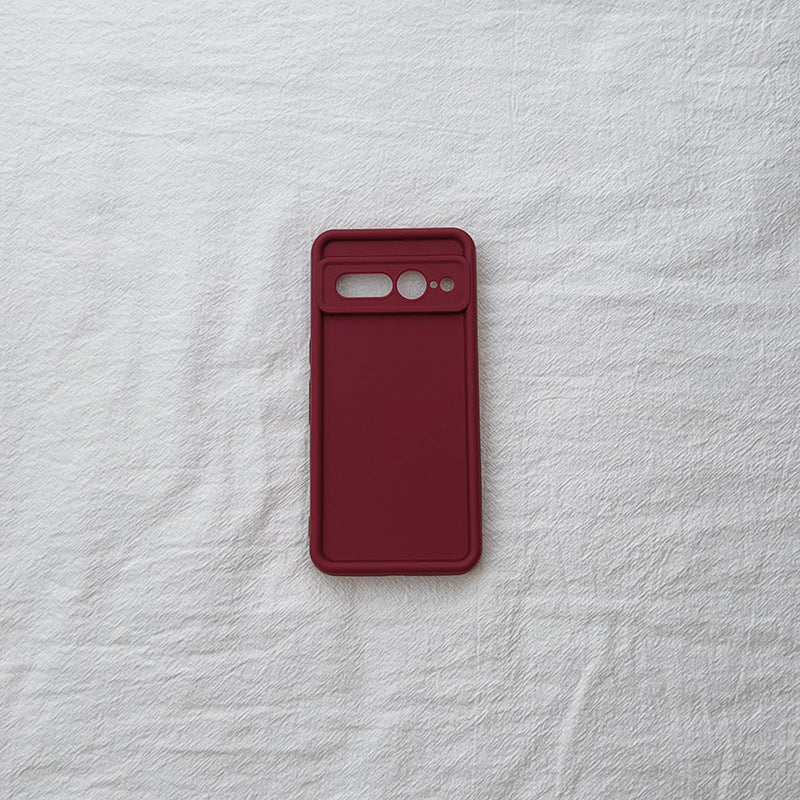 Solid Color Fashion Personality Drop-resistant Phone Case