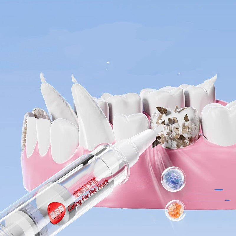 Stylo de nettoyage de dents pour chiens Tartar