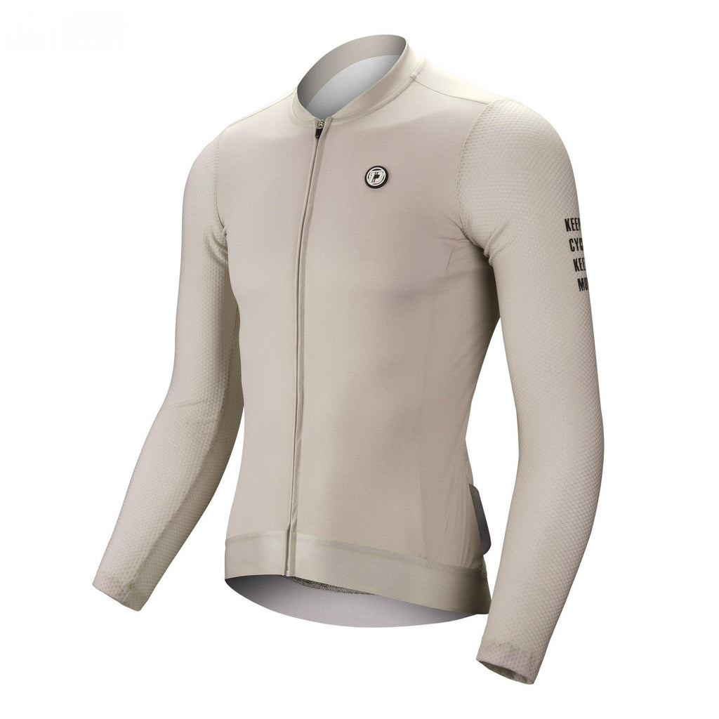 Cycling Suit Long Sleeved Top UV résistant à l'humidité Wicking and Sweat Wicking