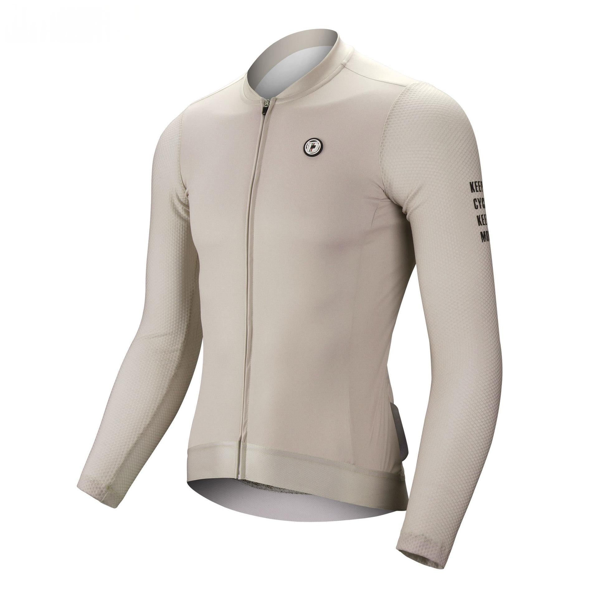 Cycling Suit Long Sleeved Top UV résistant à l'humidité Wicking and Sweat Wicking
