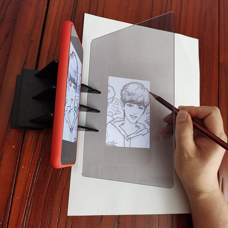 Panneau de dessin de copie optique Tablette de projection de table de téléphone mobile
