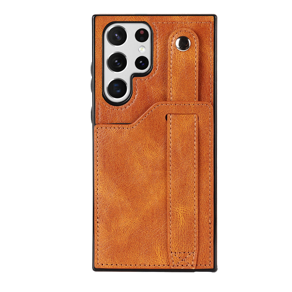 Boîtier en cuir protecteur pour téléphone portable