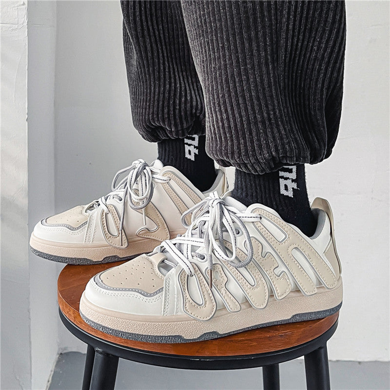 Hommes et femmes Bas-top lettre Niche chaussures de conseil