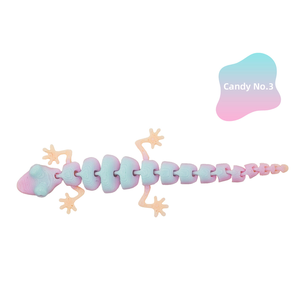 Jouet Gecko Fidget imprimé 3D