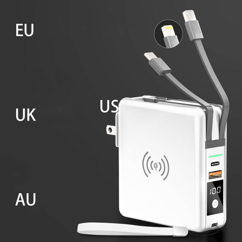 Super QI sans fil charge Trésor PD20W Banque de puissance rapide