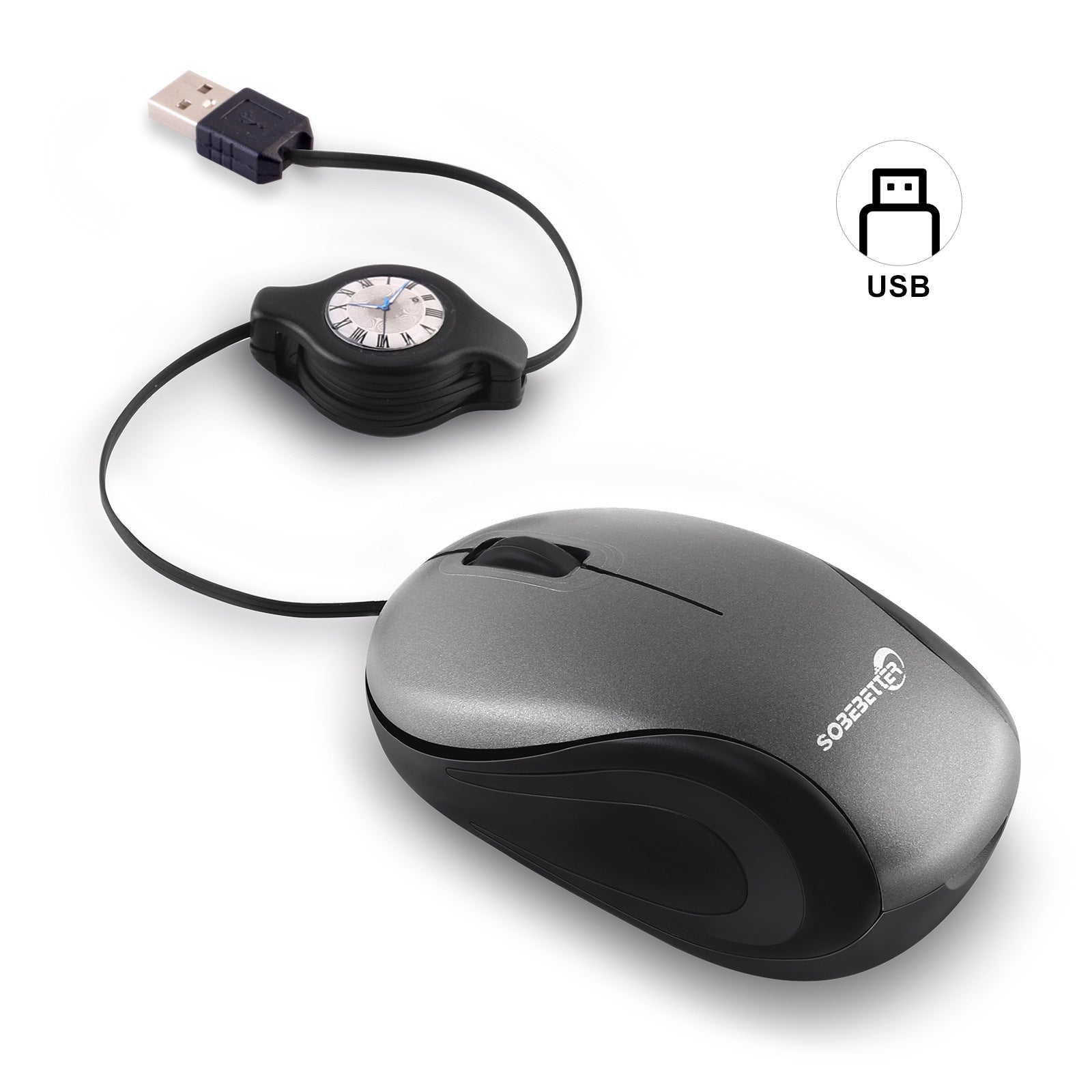 Mini souris pour téléphones tablettes et ordinateurs portables