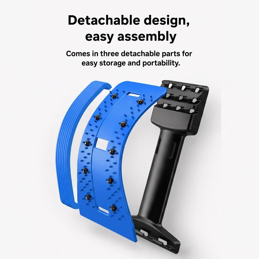 3 Niveau réglable Dos Portable et Lower Back Stretcher