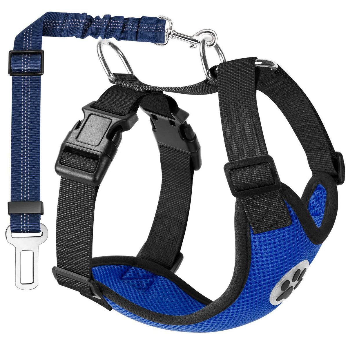 Fournitures pour animaux de compagnie Explosions Amazon Dog Leash Small Dog Vest Cost Strap Reflective Dog Rope Wh