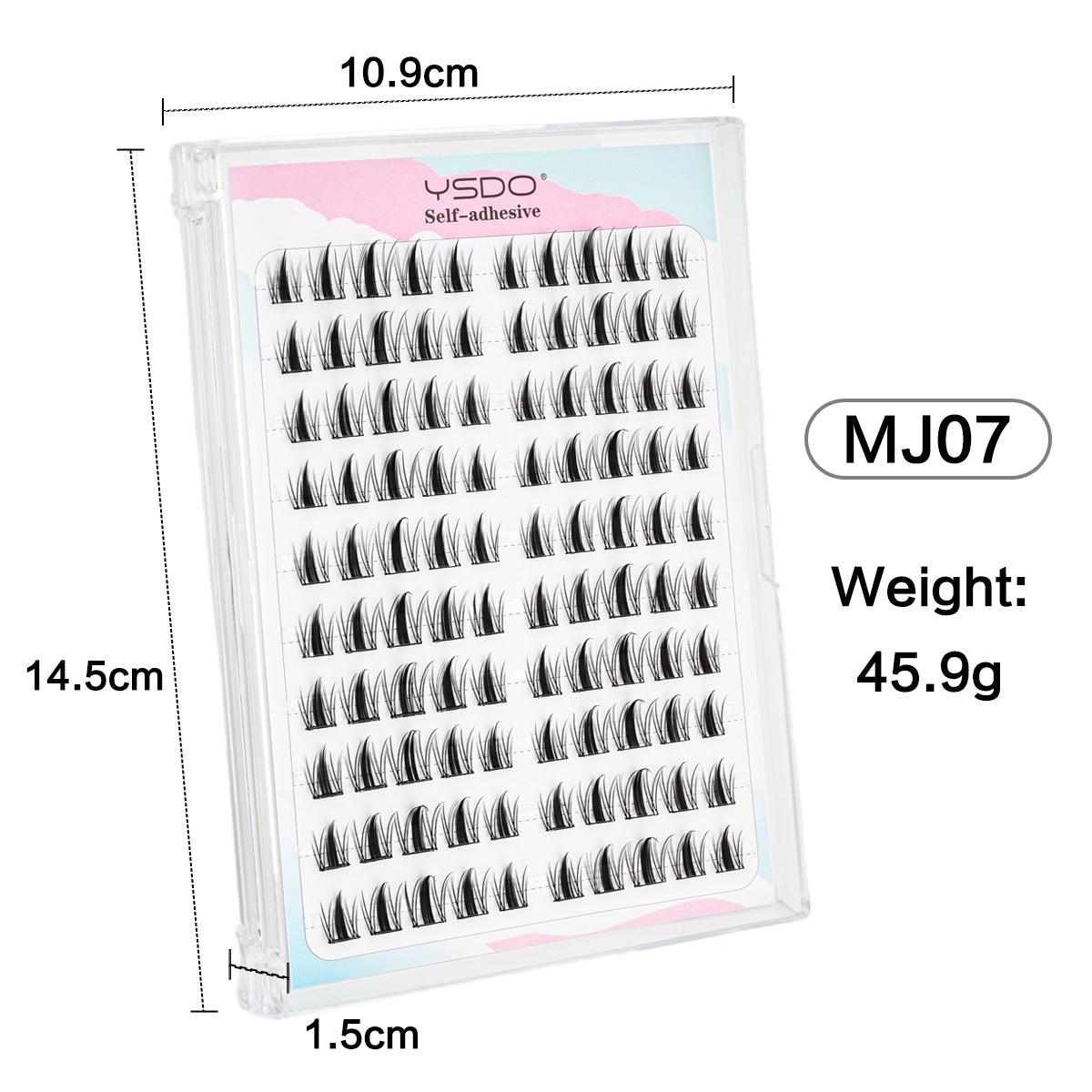 Cils faux sans colle