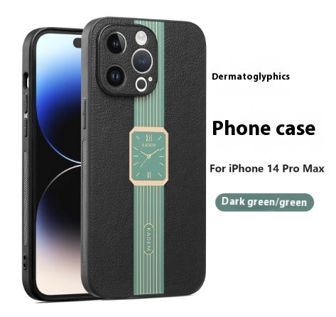 Coffret de protection magnétique rond Coque de téléphone