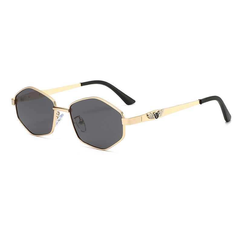 Hommes Lunettes de soleil en métal Polarisants Verres Été Rasoirs extérieurs pour hommes