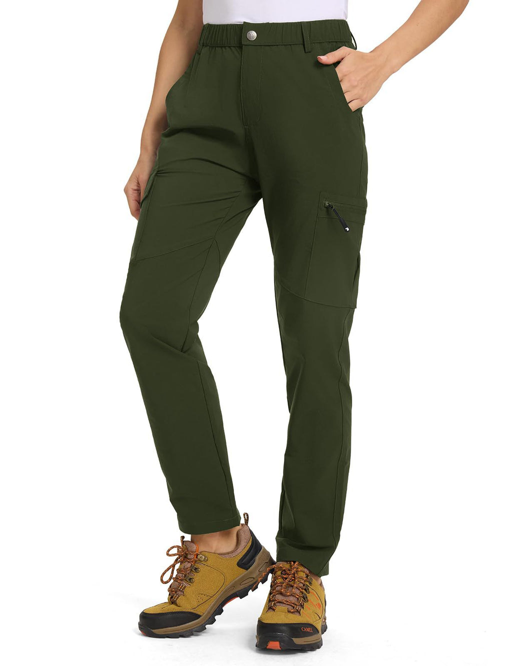 Pantalon de chargement de randonnée pour femmes résistant à l'eau Séchage rapide jusqu'à 50