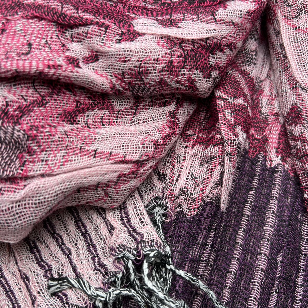 2pcs Glamour dîner Accessoire riche Jacquard Texture capture soirée légère Jacquard écharpe