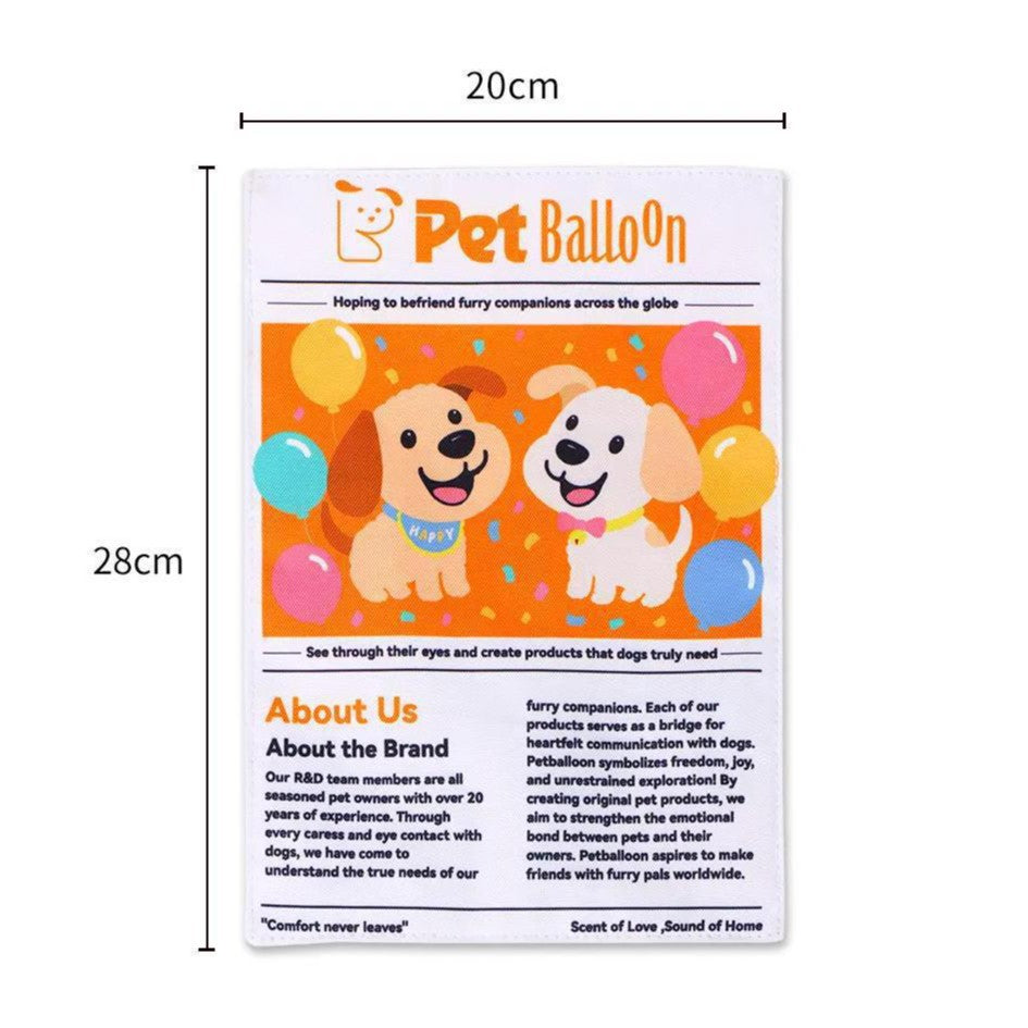 Durable Pet-friendly Newspaper Design Convient pour le Chewing