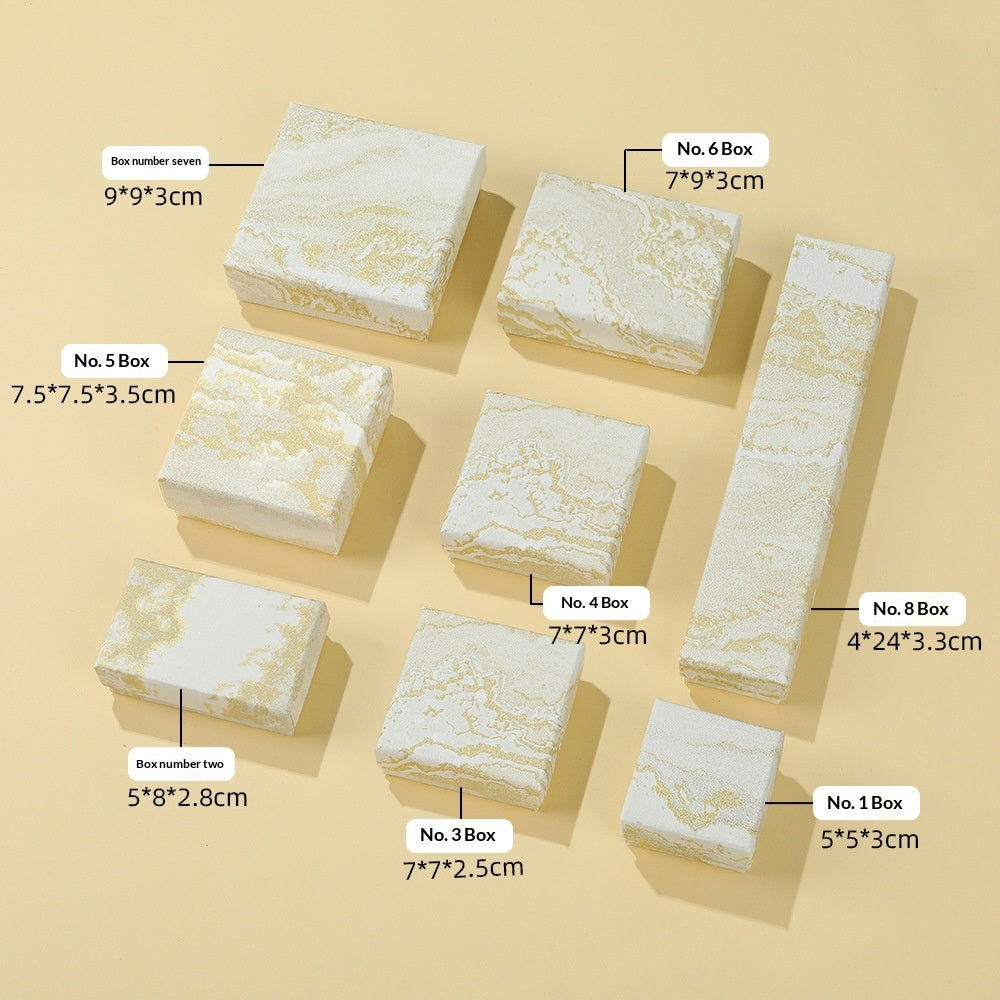 Light Detroit Style Jewelry Packaging Box