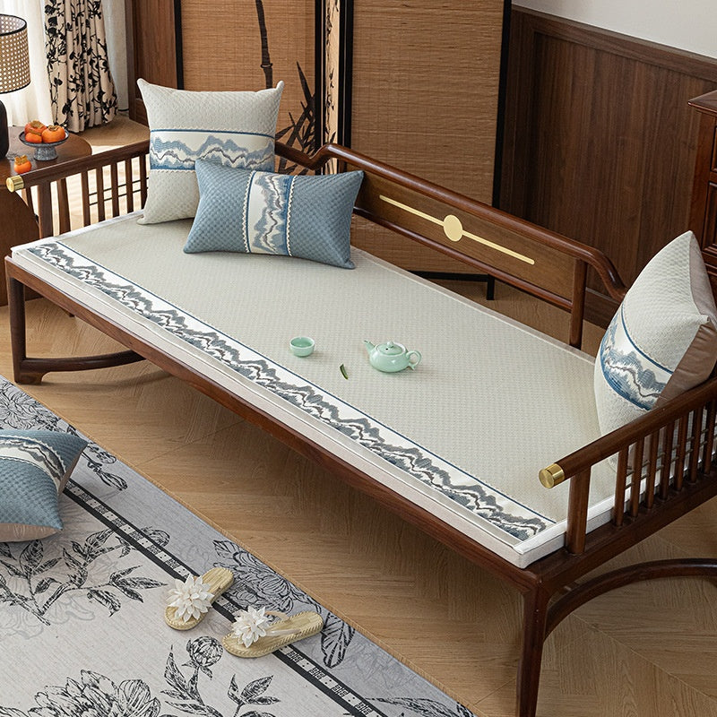 Chinese Style Classic Ice Silk Sofa Cushion