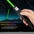 Stylo pointeur laser vert lumière visible faisceau Lazer Torche 532nm 1mw USB rechargeable Flashlig