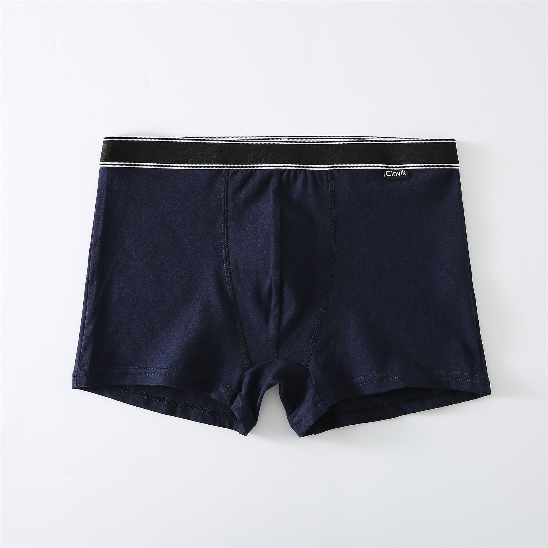 Sous-vêtements pour hommes en coton taille moyenne