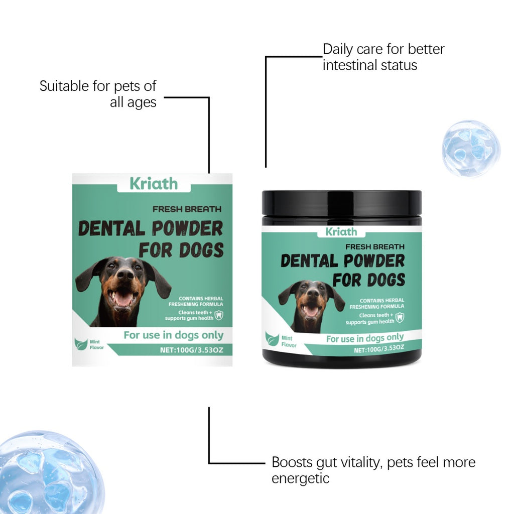 Poudre de fraicheur spécifique au chien