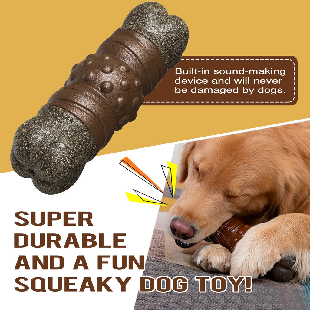 Jouet de brosse à dents pour chien osseux