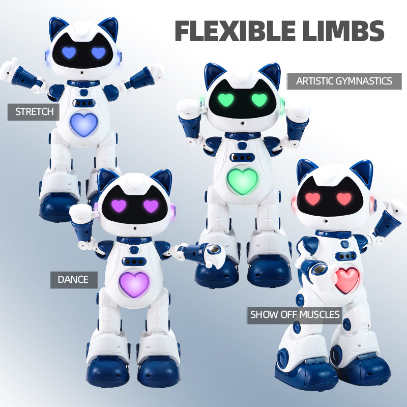 Programmation intelligente Gesture Induction Robot Spray Lampe Respirante Cool Jouets pour enfants