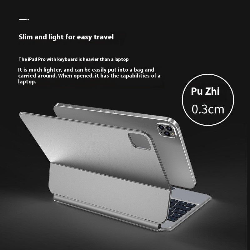 Clavier de contrôle magique Suspension pour ordinateur comprimé intégré tablette Aspiration magnétique P