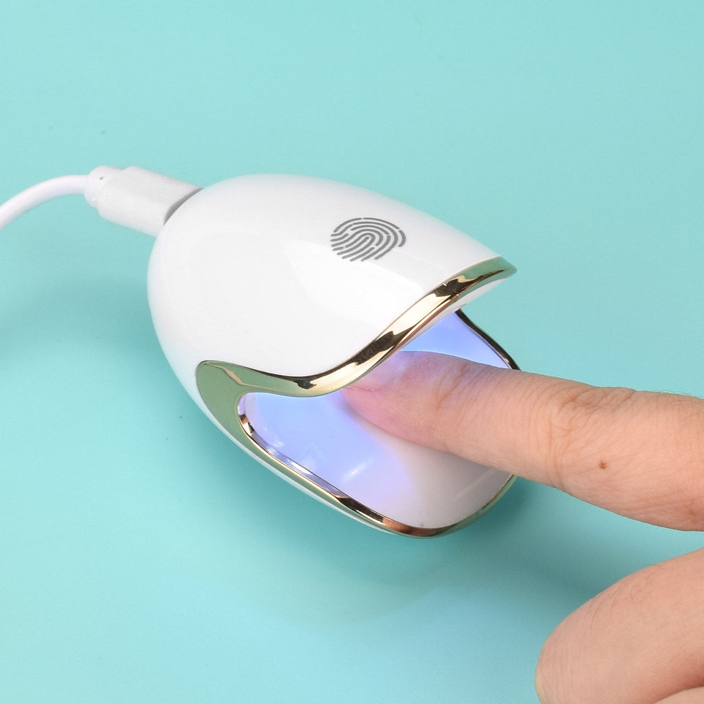 Un seul doigt 6W maison portable pas noir main LED petite mini photothérapie machine Lam