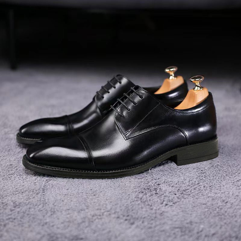 Chaussures en cuir classique Casual 3D pour moi