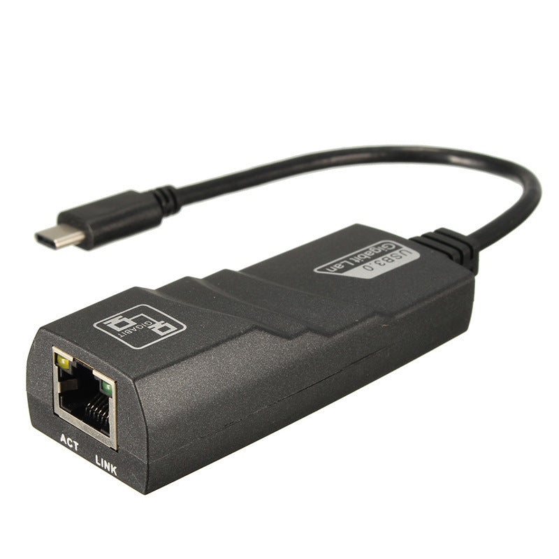 Type-C à RJ45 Carte réseau Gigabit vers USB 3.1 Port