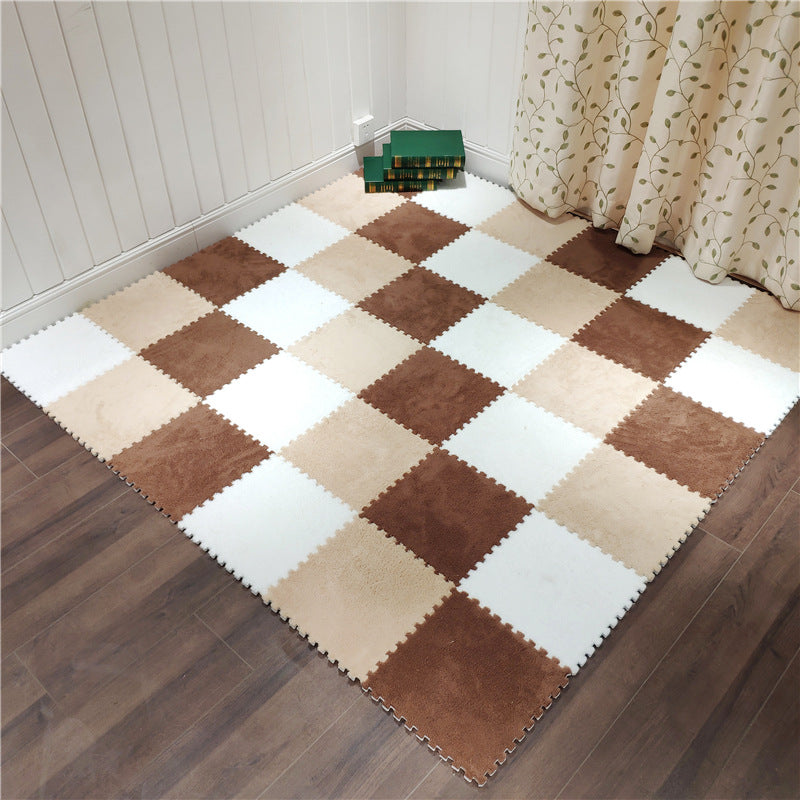 Tapis d'éponge encastrable en mousse composite pour les ménages