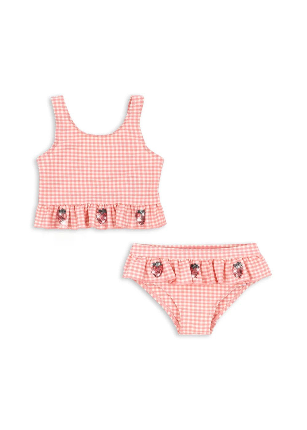 Maillot de bain à paillette cerise - Série de fruits mignons