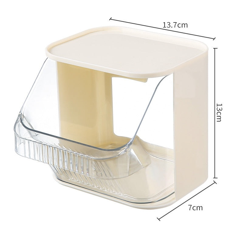 Boîte de rangement de luxe abordable couleur crème Organisateur mural