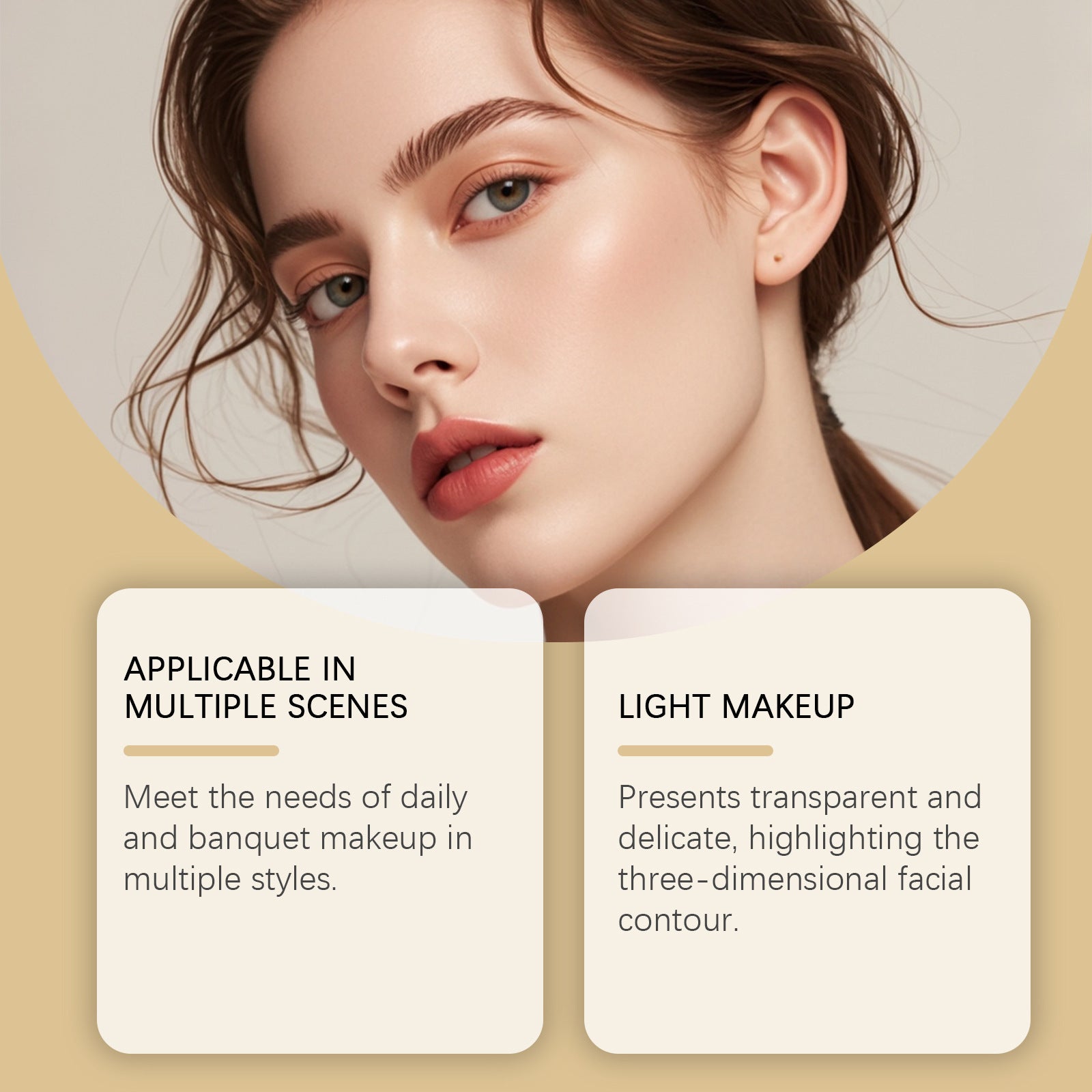 Léger Seamless Setting Eyeshadow and Foundation