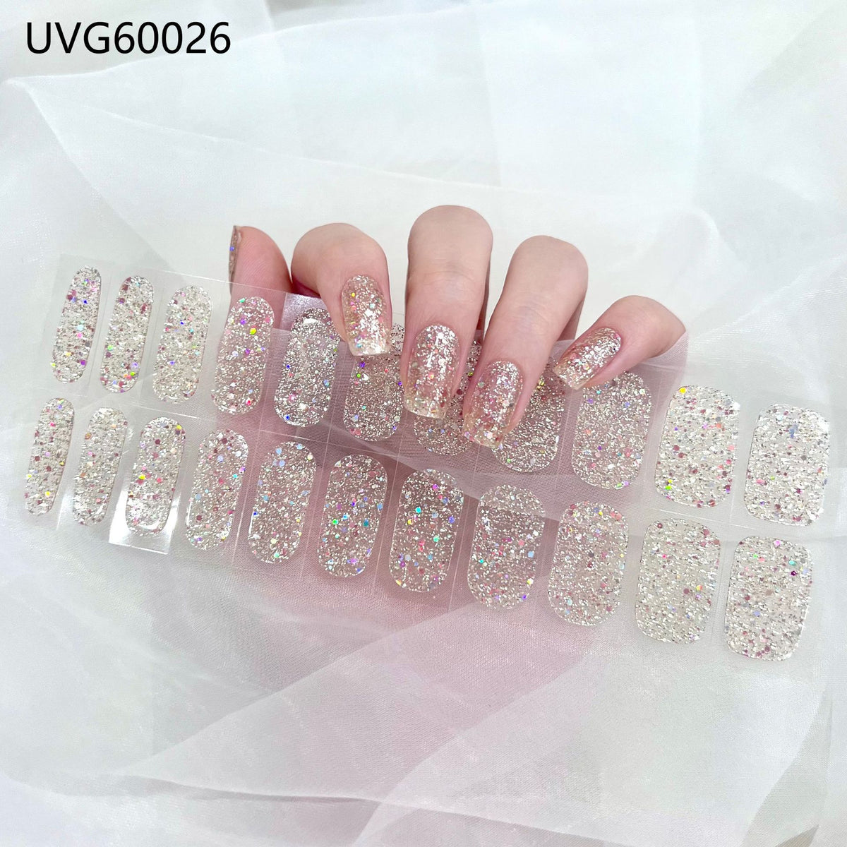 Sticker à ongles de gel UV Semi-cuisiné à ongles UV