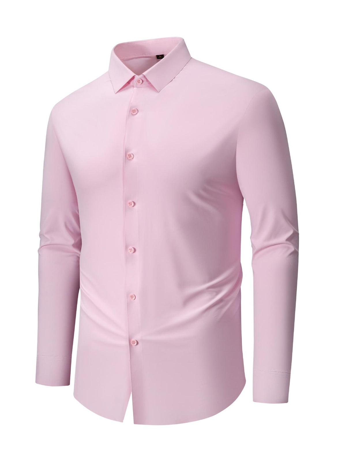 Jiana Amazon Bestseller Plus Taille Stretch sans ride chemise pour homme