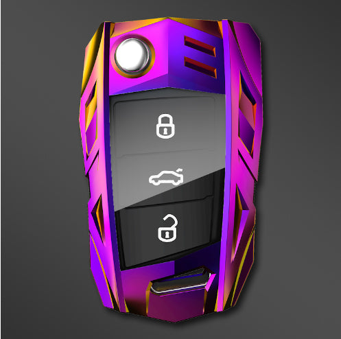 Metal Mecha Golf Auto Key Shell Ensembles de Shell de protection