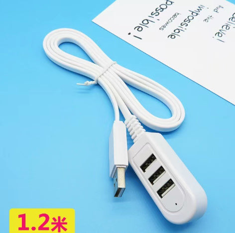 Convertisseur de chargeur multifonctionnel de câble Seperater Extensions Hub étendu