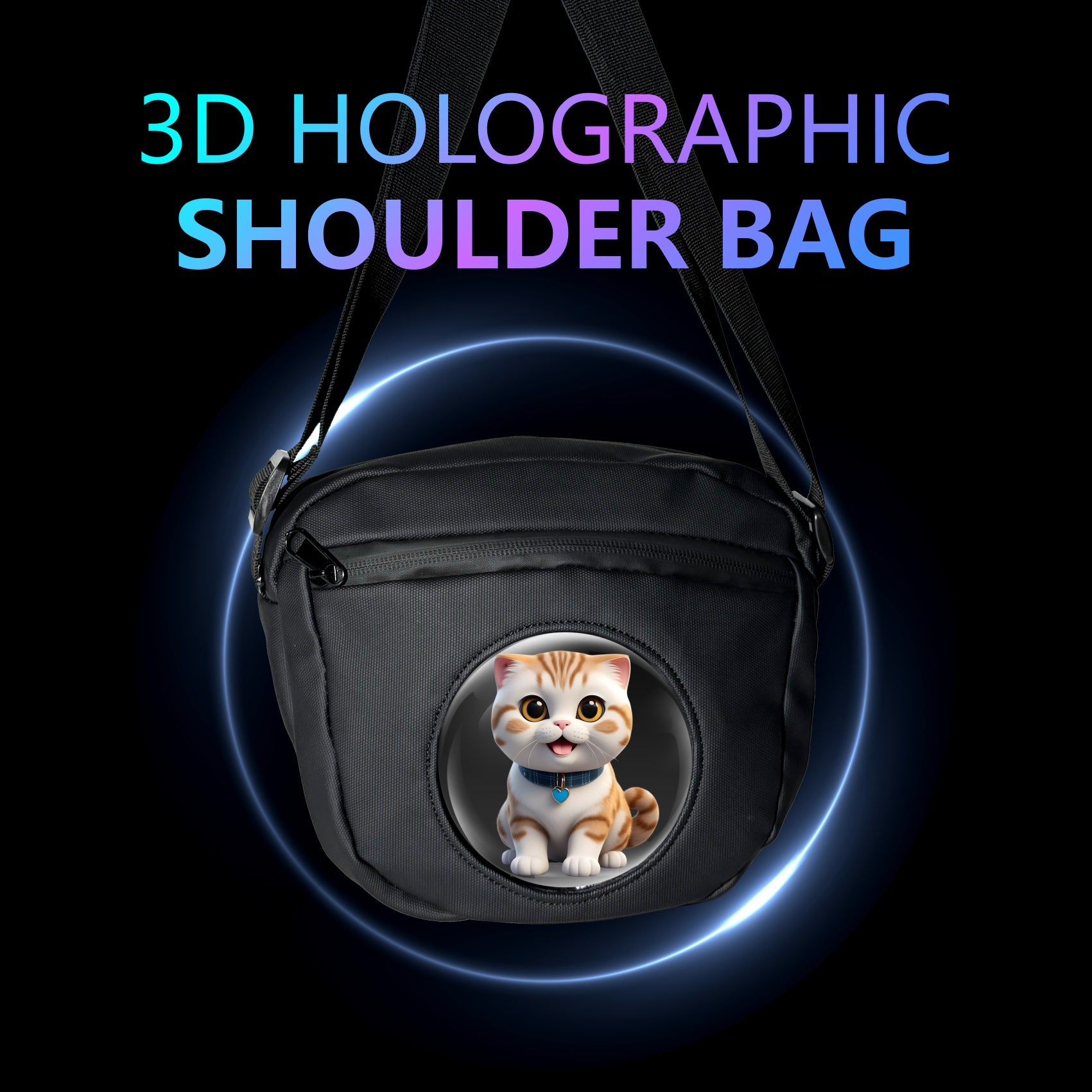 Eventail holographique 3D Wiilala