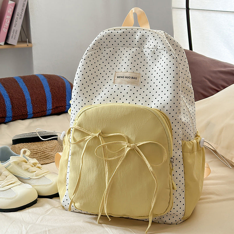 Sac à dos à pointes Preppy de style coréen