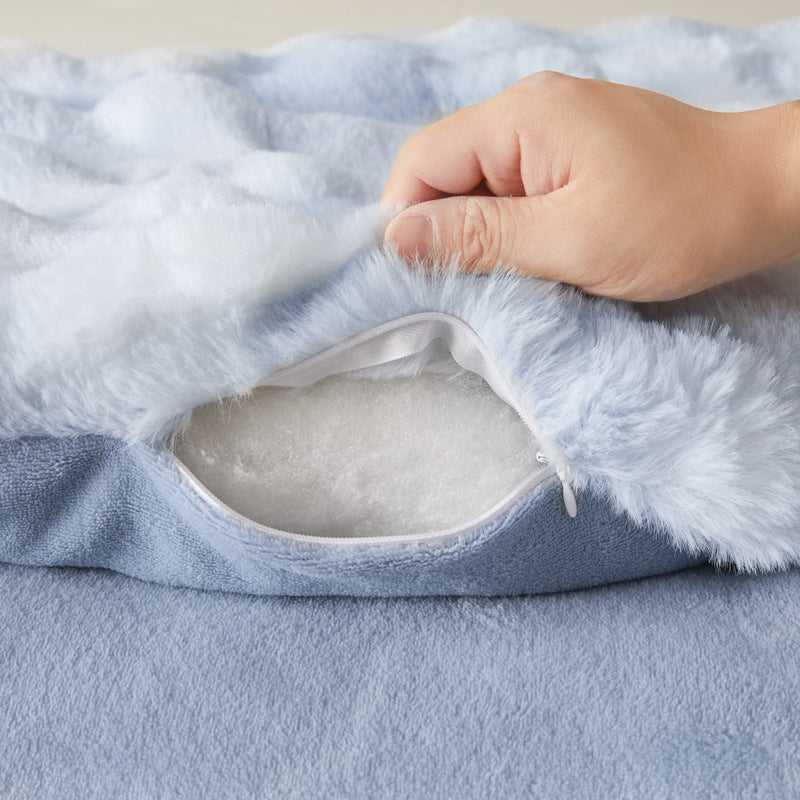 Insert de couette chauffante en peluche
