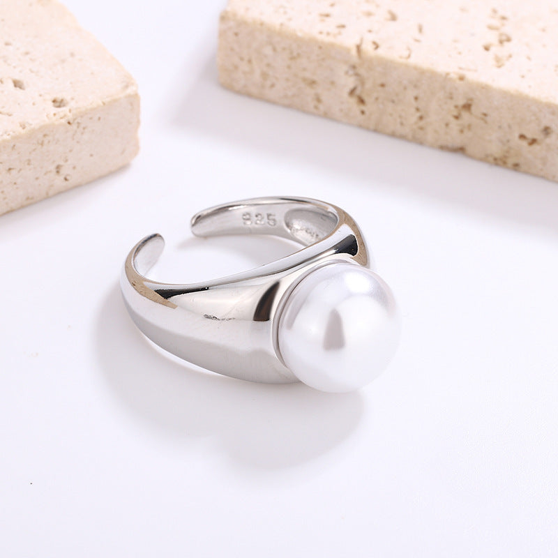Zircon Inclaid Unique Design Minority Fashion Index Finger Ring